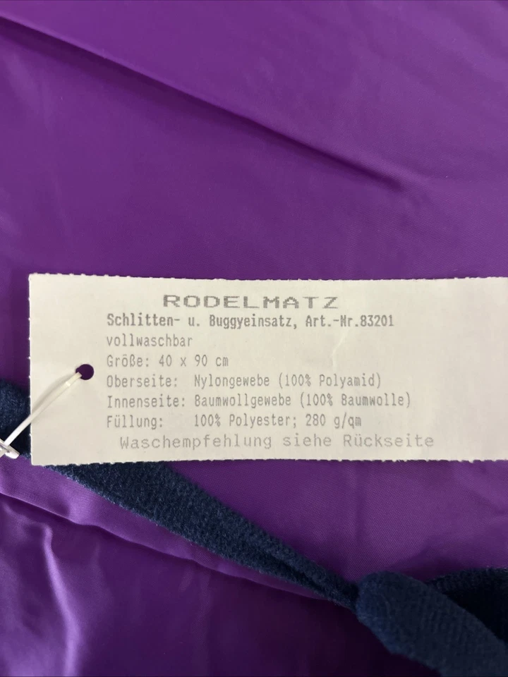 Rodelsack | Schlitteneinsatz für Kinder 40x90cm - Bild 2 von 2