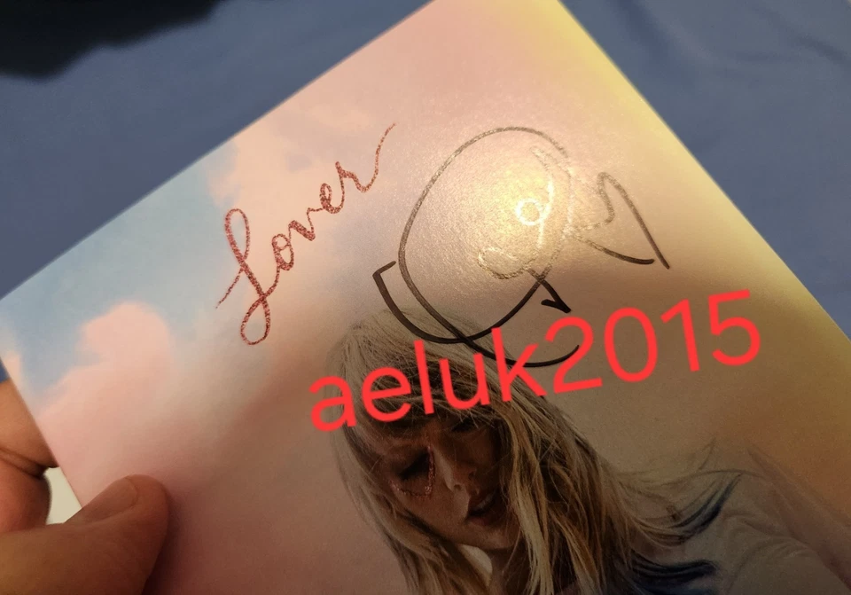SIGNED TAYLOR SWIFT ME! CD AUTOGRAPHED LIMITED EDITION NEW SEALED RARE LOVER - Image 3 of 4