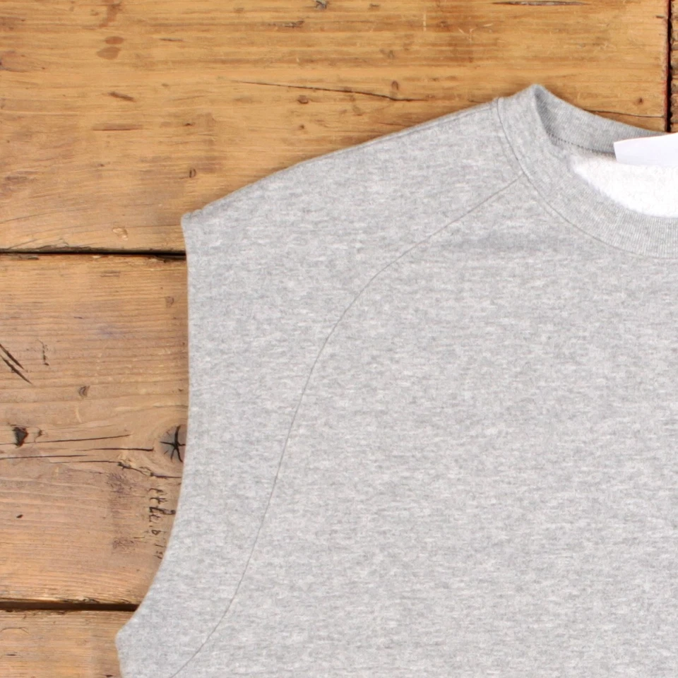 Sudadera en blanco vintage Athletech XL chaleco cuello redondo gris para hombre Foto 4 de 4