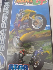 Sega Saturn Mk 2 Console Official Controller All Leads Hdmi Adaptor And Manx Tt