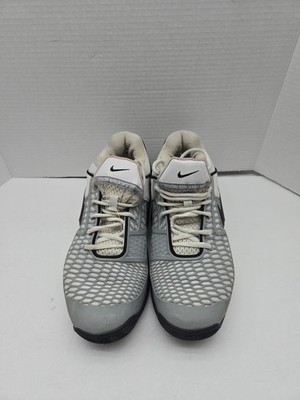 Nike Air Zoom Breathe 2K11 Lunarlite US 11 Shoes White Grey Ortholite 386476-100