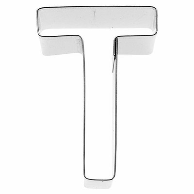 Birkmann Ausstechform Buchstabe T Ausstecher Plätzchenform Keks Edelstahl 6 cm
