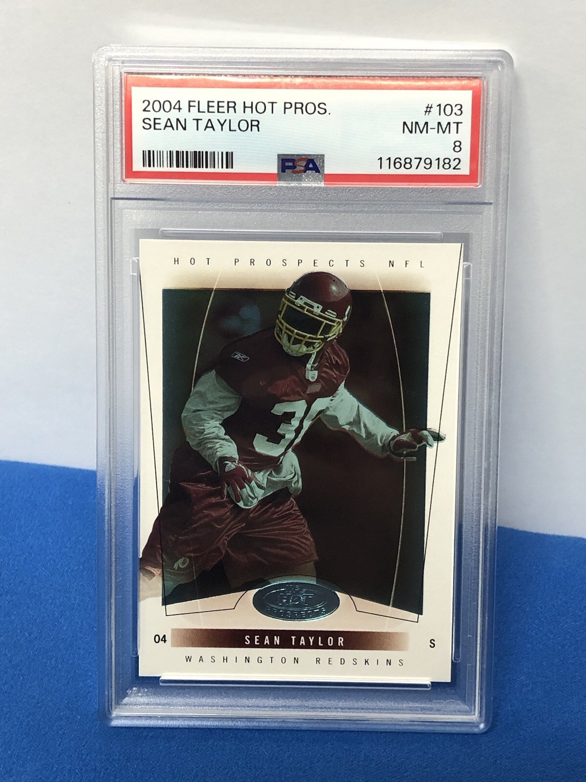 Sean Taylor Fleer Hot Prospects #103 Base