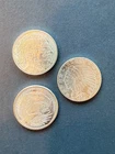 3x 1/10 Troy Oz .999 Fine Silver Rounds Pictured