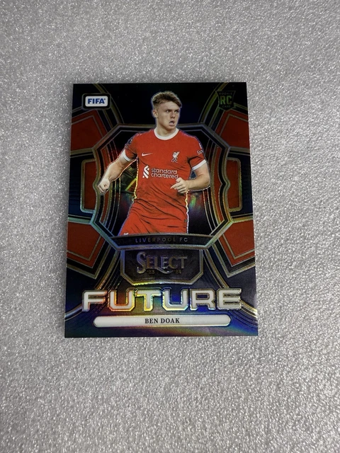 2023-24 Panini Select FIFA Ben Doak Rookie Future Black Prizm 1/1 RC Liverpool