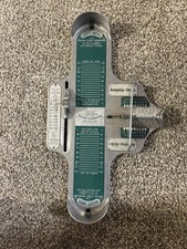 VTG. Brannock Device Growing Girls Shoe Sizer Foot Measurer.