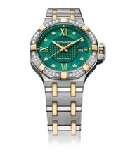 Brand New Concord Saratoga Women’s 31 mm Two Tone  Diamond Bezel Watch 0320521