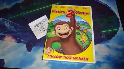 Curious George 2 Follow That Monkey DVD 2009 BRAND NEW SEALED