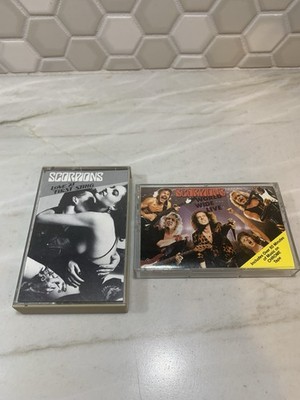 The Scorpions   Love at First Sting & World Wide Live Cassette Tape Tested
