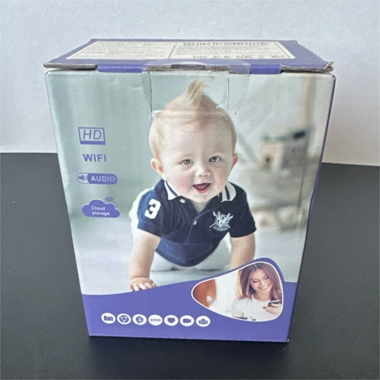 Oimlyo TC56 HD Wi-Fi Audio Baby Monitor Camera with Cloud Storage