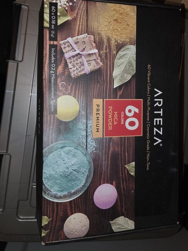 Arteza Mica Powder And Craft Glitter Lot. Perfect For Resin, Tumblers, Clay