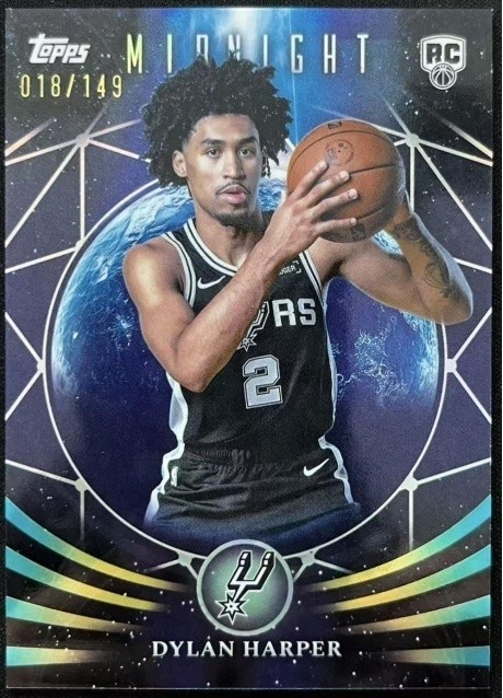 Dylan Harper 2025-26 Topps Midnight Moonfall Morning RC /149 #MF-22