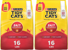 Clumping Cat Litter Odor Control, 24/7 Performance Multi Cat Litter - 16 Lb. Bag