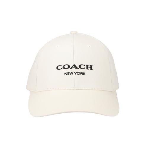 キャップ COACH Embroidered Baseball Hat CAA64 Coach] Hat Cap Embroidered Baseball Hat CAA64 CHK M/L Chalk