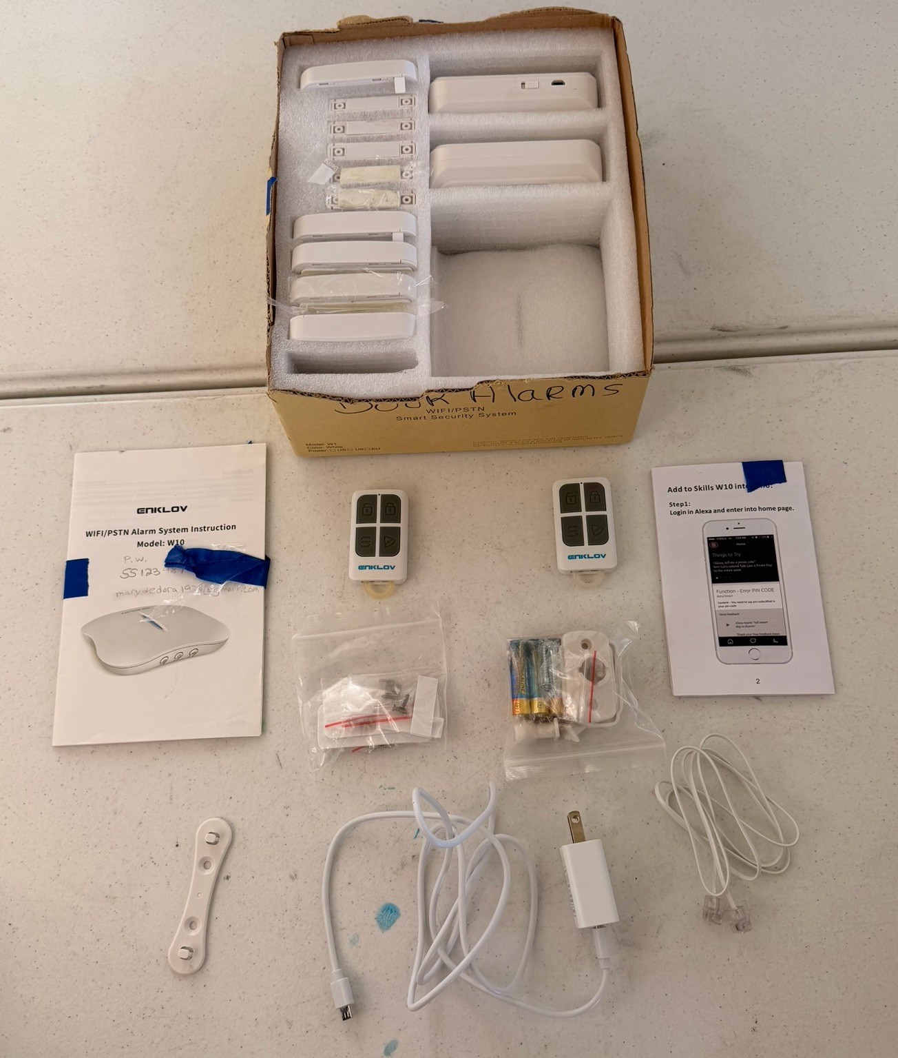 Kit W Sensors & Remotes