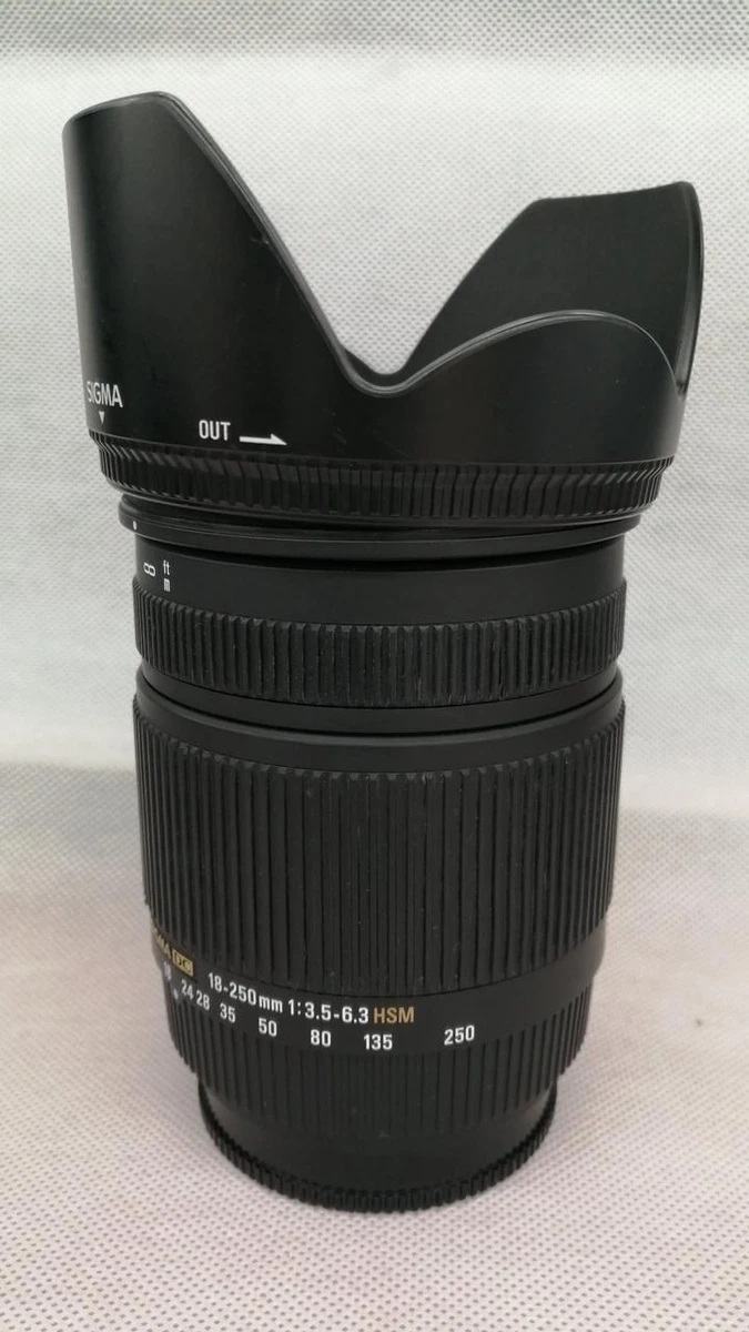 Sigma 18-250mm Focal Camera Lenses for sale - eBay
