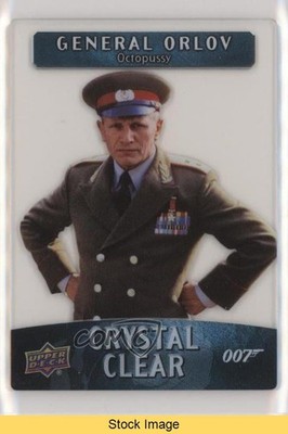 2020 James Bond Villains & Henchmen Crystal Clear General Orlov #CC-37 READ 2q1