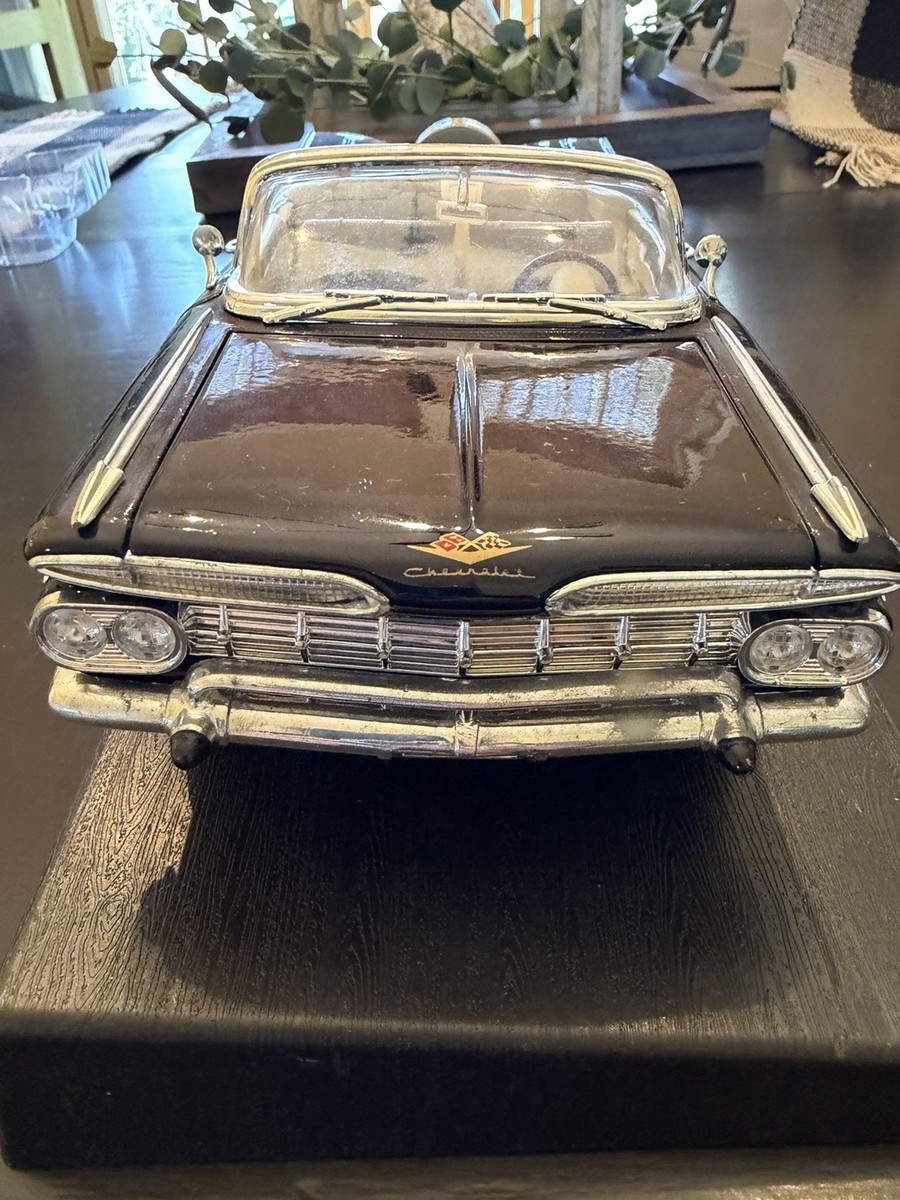 Road Legends 1959 Chevrolet Impala Black Convertible W/Box | eBay