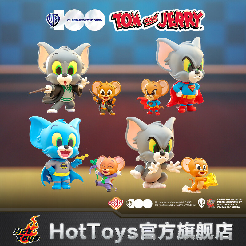 Hot Toys Tom and Jerry Batman Joker Superman Dc Q Version Hot Toys Tom and Jerry Batman Joker Superman Dc Q Version