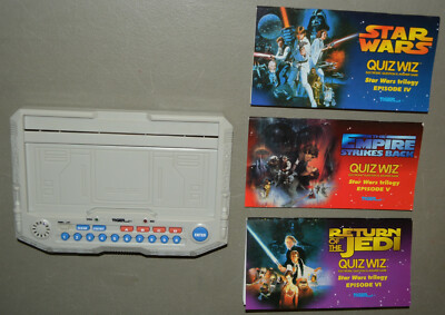 Quiz Wiz electronic game - Star Wars trilogy - Empire Strikes Back, Return Jedi