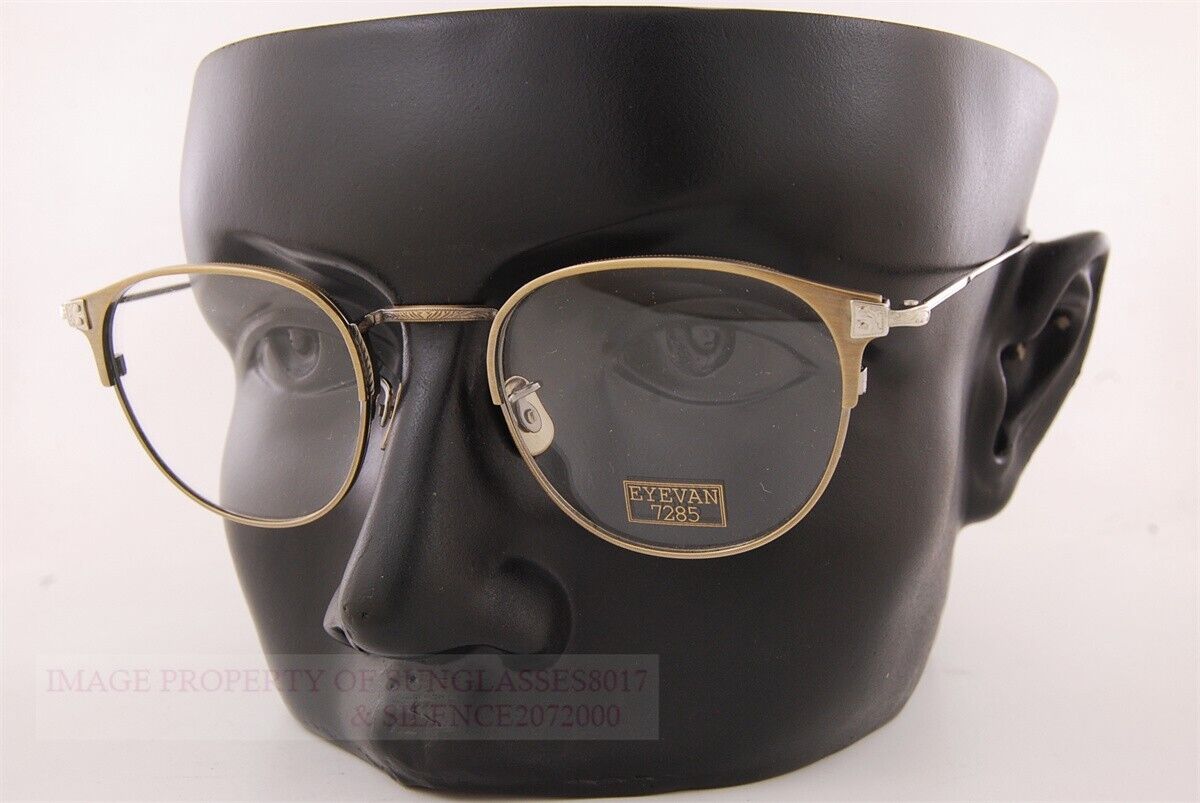 Brand New EYEVAN 7285 Eyeglass Frames 144 901 Antique Gold Brand New EYEVAN 7285 Eyeglass Frames 144 901 Antique Gold