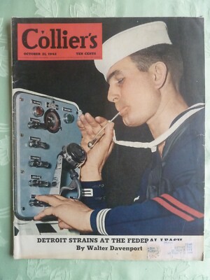 COLLIER'S MAGAZINE 1942 World War 2 | eBay