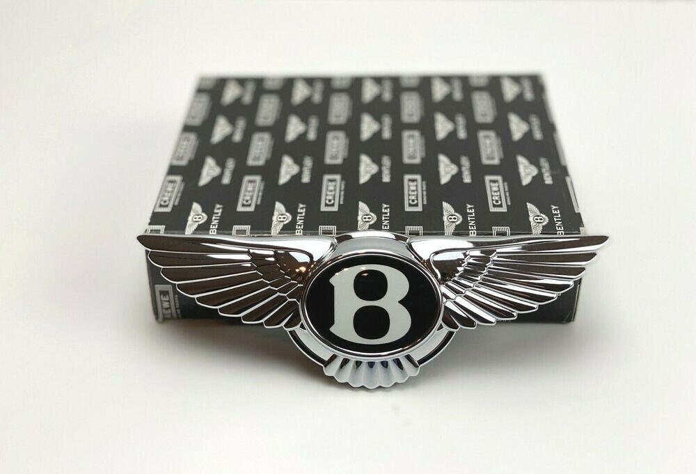 Bentley Bentayga Radiator Grill Emblem | 36A853621 | Front