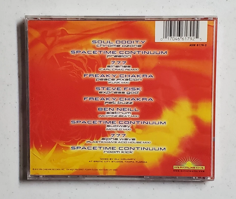 DJ Grumpy - Werks Like a 12" (CD, 1996, Astralwerks) IDM Experimental Foto 2 de 4