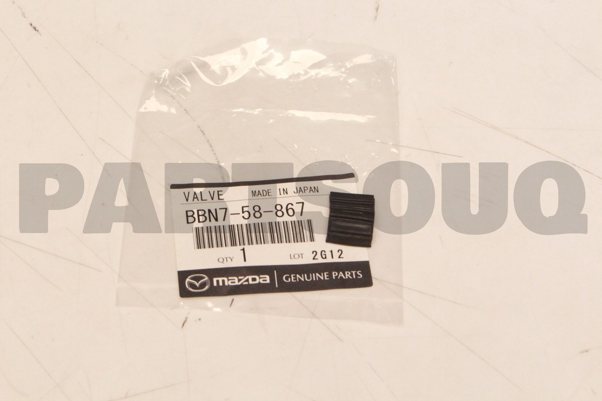 BBN758867 Genuine Mazda VALVE,ONEWAY BBN7-58-867 | eBay
