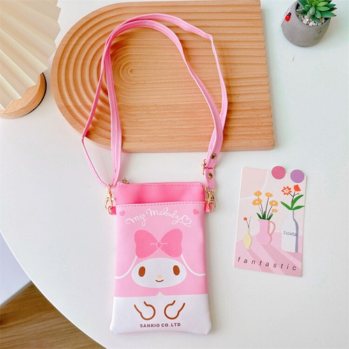 Kuromi KT Kitty Stitch Anime Messenger Bag Tote Handbag Mini Phone Bags 2025 - Picture 34 of 37