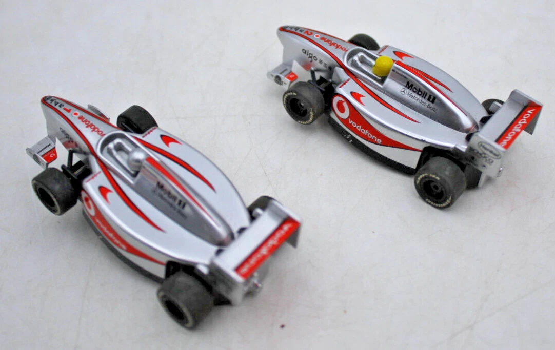  micro scalextric slot car f1 indy alonso hamilton vodafone mercedes 