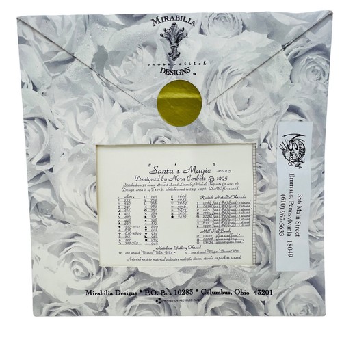 Mirabilia Designs Santas Magic #MD-15 por Nora Corbett 1995 nuevo de stock sellado fuera de stock - Imagen 2 de 3