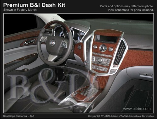 Dash Trim Kit for CHEVROLET UPLANDER 05 06 carbon fiber wood aluminum