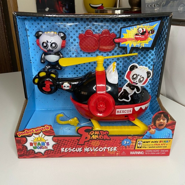 Ryanâs World Combo Panda Rescue Helicopter Ages 3 Jada Toy 2019 for sale online | eBay