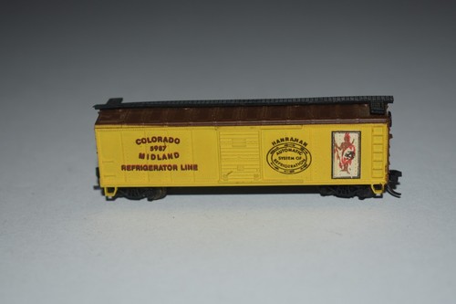 Modelo escala N Power Colorado Midland 40' vagón de carga de una sola puerta 5987 C51499 | Zustand: Used