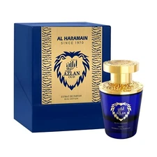 Al Haramain Azlan Oud Blue for Men 3.33 oz Edp Spray
