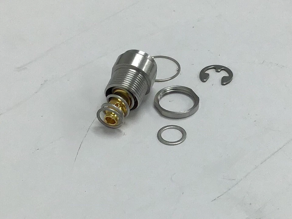 26 NOVO Tyco 1663948-1 Conector Coaxial OSP Painel Flutuante Alimentação-Thru Cabo Jack - Imagem 4 de 4