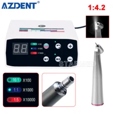 USA Dental LED Brushless Electric Micro Motor /LED 1:4.2 Increasing Contra Angle