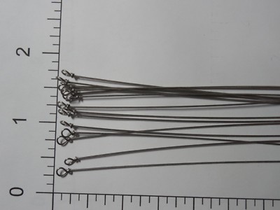 024 fishing lure stainless steel wire 024 .028 .030 Stainless 6