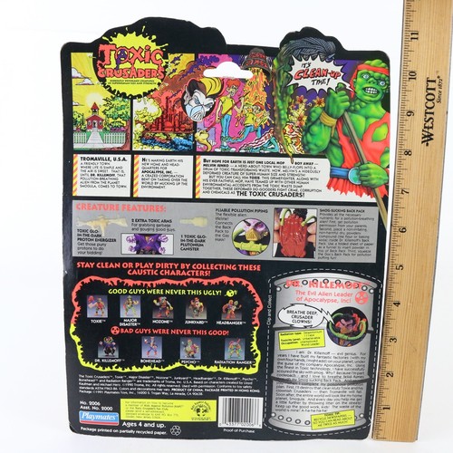 Toxic Crusaders Dr Killemoff Vintage 1991 Playmates Unopened UNOPEN 2006 - Picture 3 of 7