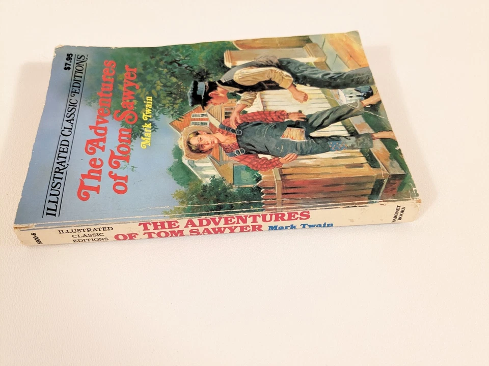 Illustrated Classic Edition Adventures of Tom Sawyer Mark Twain Baronet Foto 2 de 4