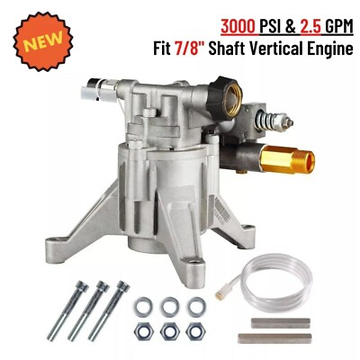 #ad 3000 Psi Pressure 2.5GPM Washer Pump For Craftsman Subaru 190 Kohler Honda GCV $120.30