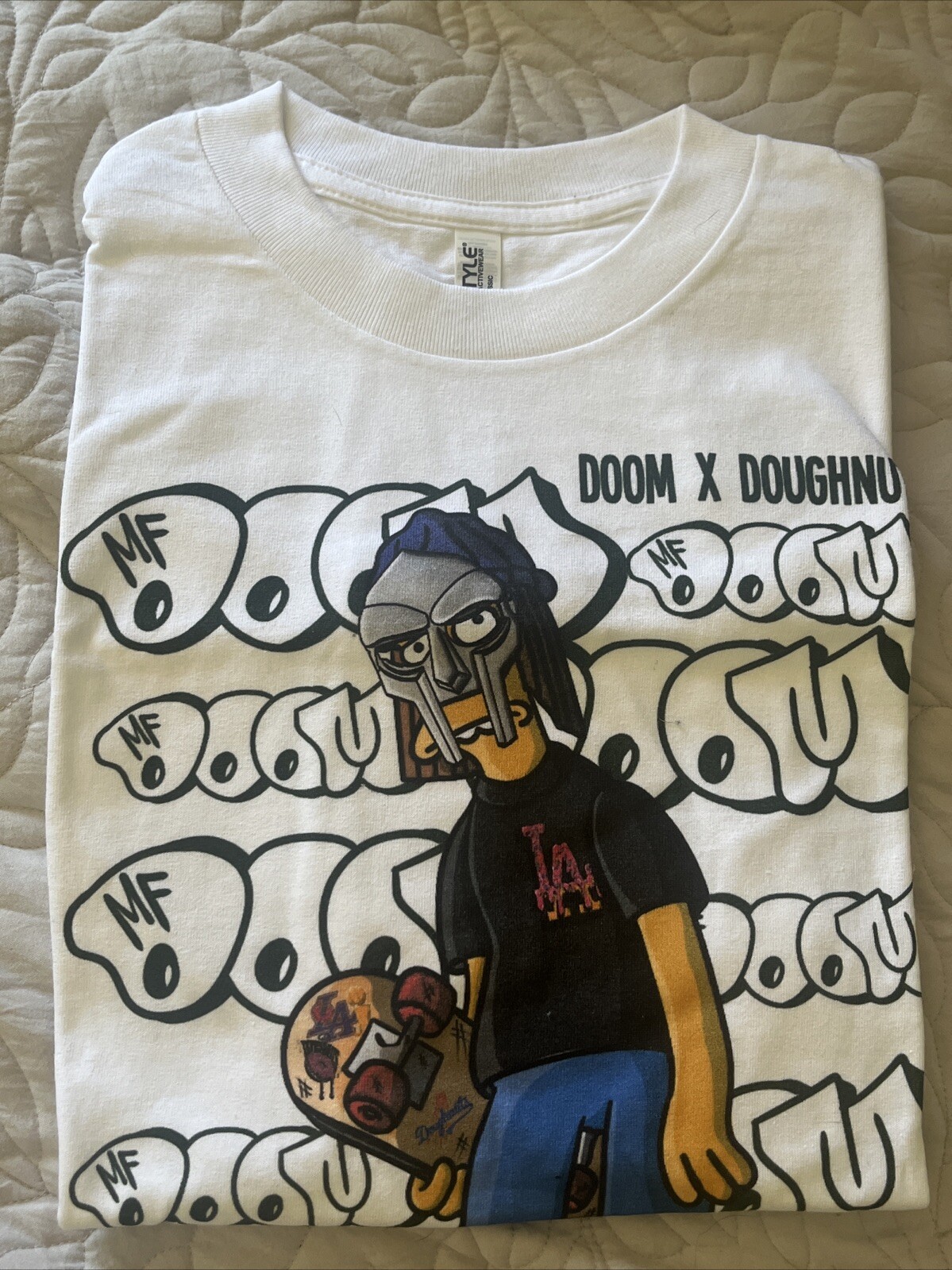 NWOT Jimbo Jones X MF DOOM Vintage Tee Size M Hip Hop Graphic