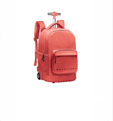 TROLLEY ZAINO SCUOLA MONOCROMO ORIGINAL 100% POLIESTERE RICICLATO