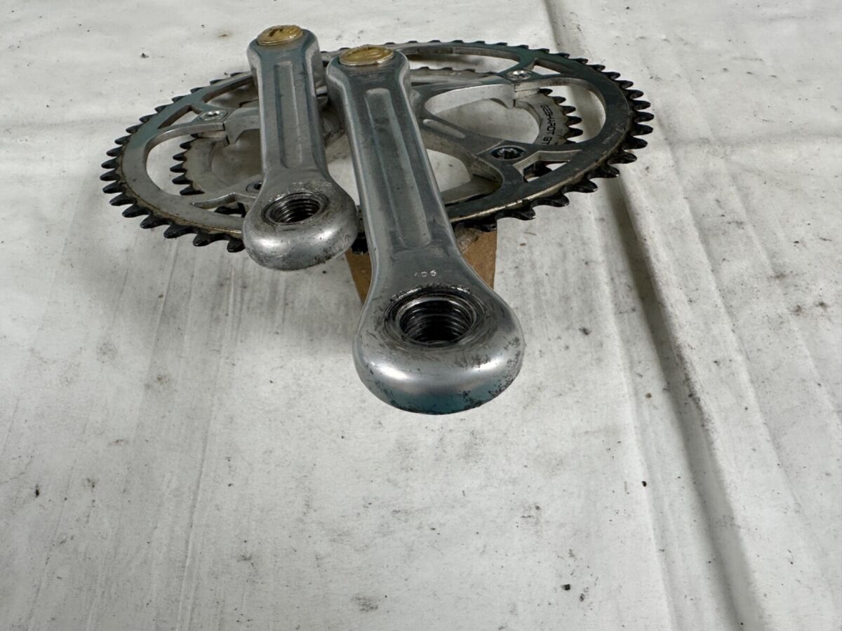 Vintage Stronglight 106 Crankset 53/41t, 170mm Arms, 144 BCD Vintage Stronglight 106 Crankset 53/41t, 170mm Arms, 144 BCD