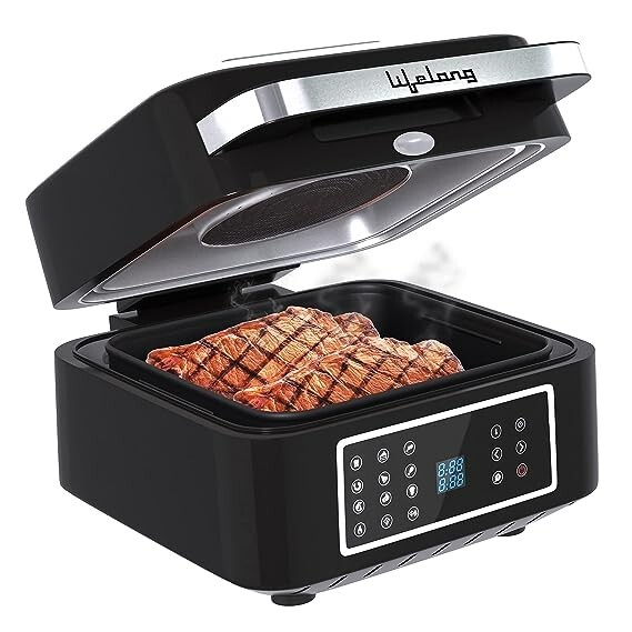 Find Your Perfect Match 1400 Watt Air Fryer with 360° Hot Air Circulation – 7 L Capacity for Home Kitchen Small Appliances
