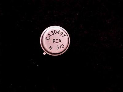 CA3049T - RCA Dual Differential Amplifier (TO-5)