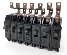 Lot of 7 QCL1020 Westinghouse 20 Amp Circuit Breaker + Hardware- Next Day Option