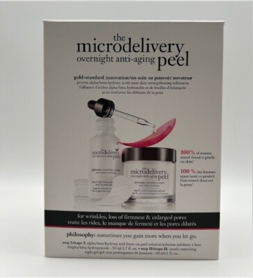 philosophy the microdelivery 2-Step overnight anti-aging peeling 50ml + 60ml