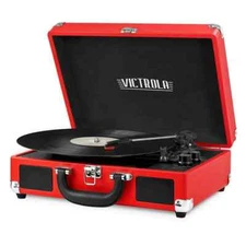 Victrola Vintage Bluetooth Portable Suitcase Record Player - New in box, sealed